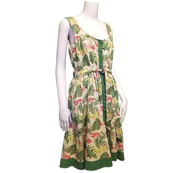 Divided Dresses Vintageinspired Hmdivided Flamingo Dress Poshmark